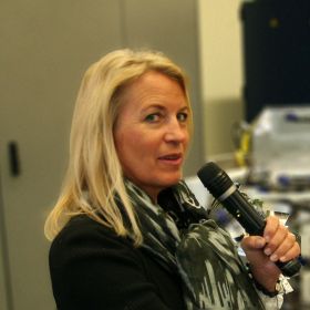 Margit Schuck - simultaneous interpreting during technical training