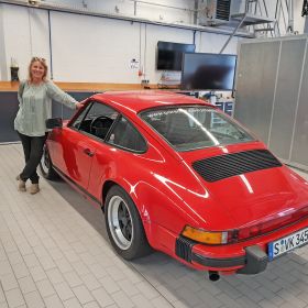 Engine training at Porsche